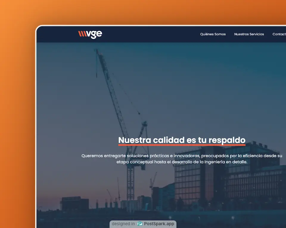 Mockup of the project